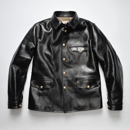 【HH-2694】HORSEHIDE BREAKMAN JACKET｜茶芯ホースハイド ブレーキマンジャケット