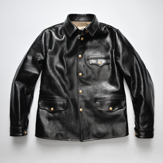 【HH-2694】HORSEHIDE BREAKMAN JACKET｜茶芯ホースハイド ブレーキマンジャケット