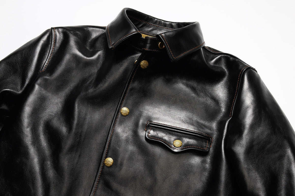 【HH-2694】HORSEHIDE BREAKMAN JACKET｜茶芯ホースハイド ブレーキマンジャケット
