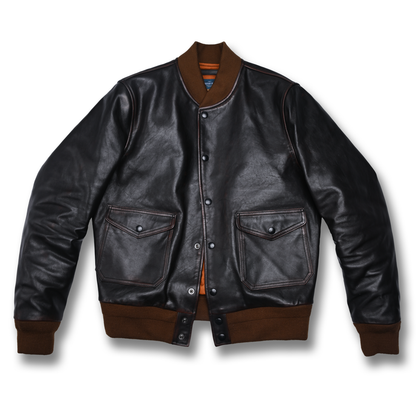 【HHY-992】A-1 Flight Jacket  Horsehide Leather｜A－1 フライトジャケット・茶芯馬革