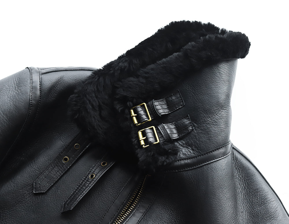 【SSY-3201/3202】Vintage B-3 Heavyweight Shearling Flight Jacket｜ヘビーアウターB3ムートンジャケット