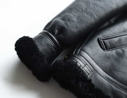 【SSY-3201/3202】Vintage B-3 Heavyweight Shearling Flight Jacket｜ヘビーアウターB3ムートンジャケット