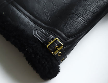 【SSY-3201/3202】Vintage B-3 Heavyweight Shearling Flight Jacket｜ヘビーアウターB3ムートンジャケット