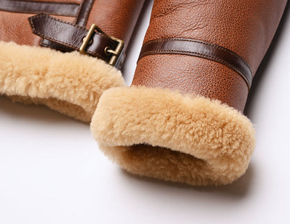 【SSY-906】B-3 Shearling Sheepskin Flight Jacket｜ B-3フライトジャケット シープ