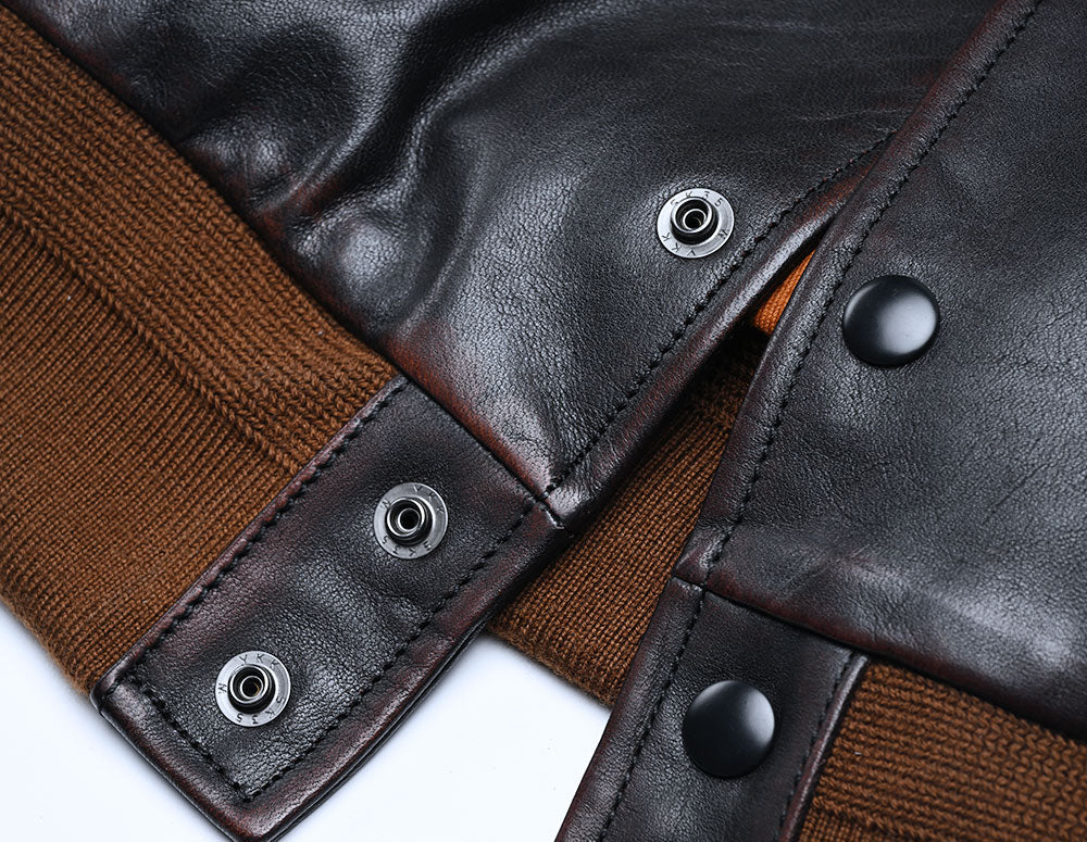 【HHY-992】A-1 Flight Jacket  Horsehide Leather｜A－1 フライトジャケット・茶芯馬革