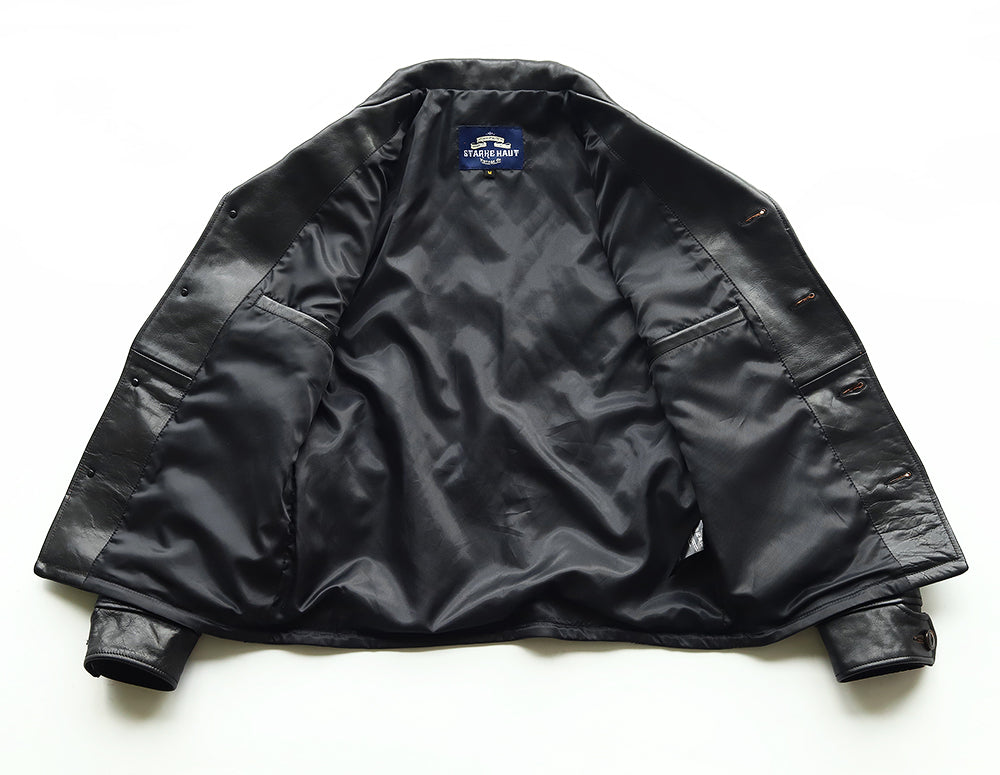 CAR COAT (HORSEHIDE)｜茶芯ホースハイド ヴィンテージカーコート