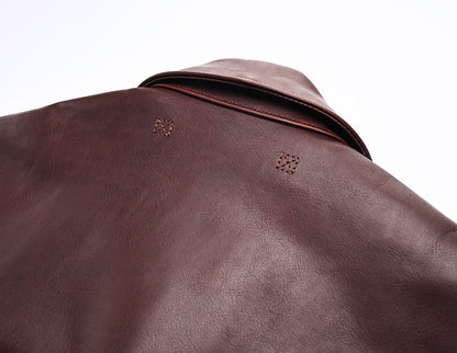 【HHY-907】A-2 Vintage Flight Jacket｜A-2 茶芯馬革フライトジャケット　