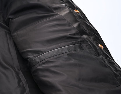 【HHY-1164】Heavy-Duty Leather Down Shirt Jacket｜ヘビーアウター・レザーダウンシャツジャケット馬革