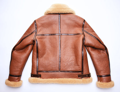 【SSY-906】B-3 Shearling Sheepskin Flight Jacket｜ B-3フライトジャケット シープ
