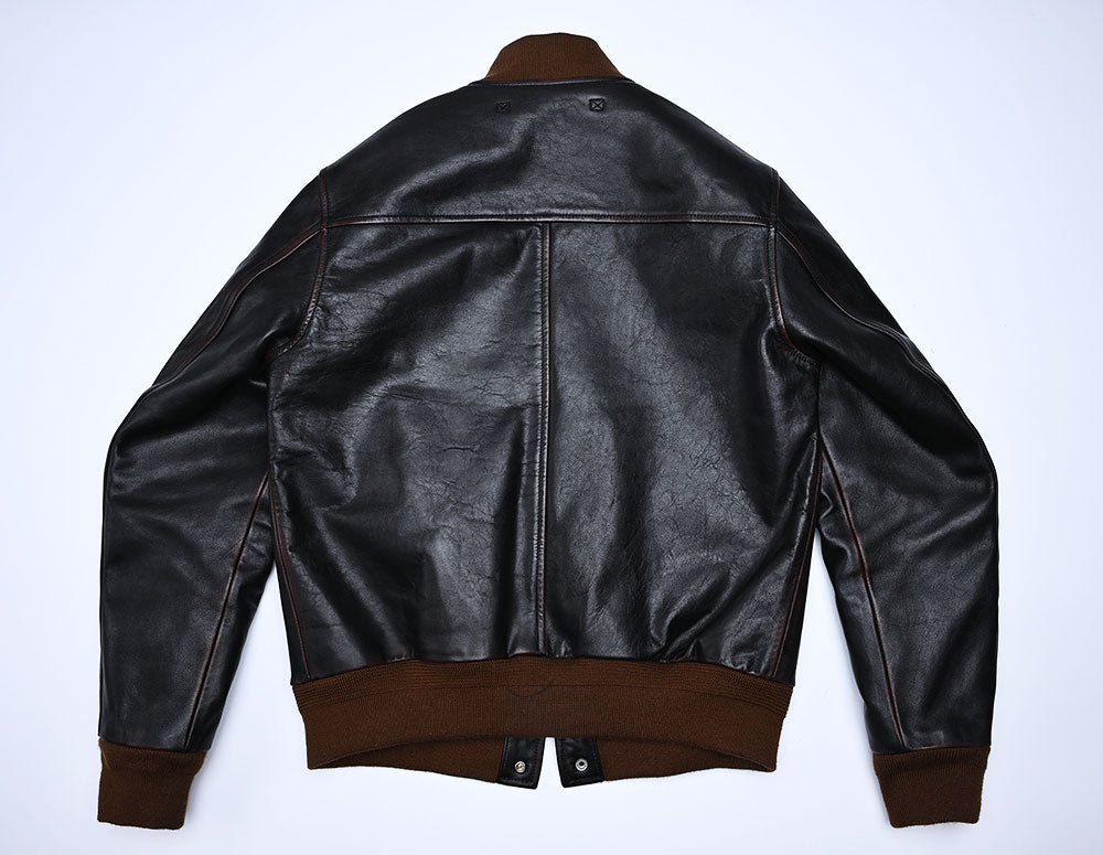 【HHY-992】A-1 Flight Jacket  Horsehide Leather｜A－1 フライトジャケット・茶芯馬革