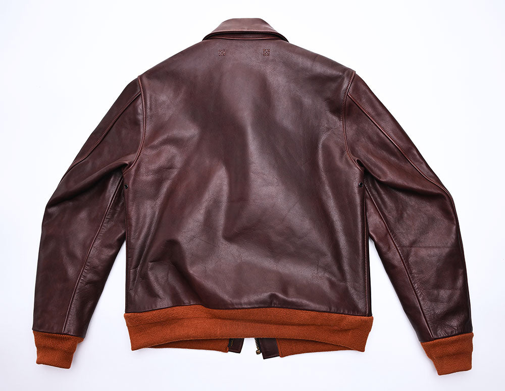 【HHY-907】A-2 Vintage Flight Jacket｜A-2 茶芯馬革フライトジャケット　