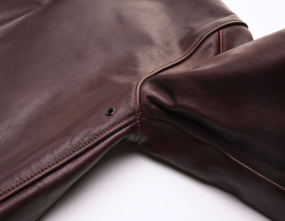 【HHY-907】A-2 Vintage Flight Jacket｜A-2 茶芯馬革フライトジャケット　