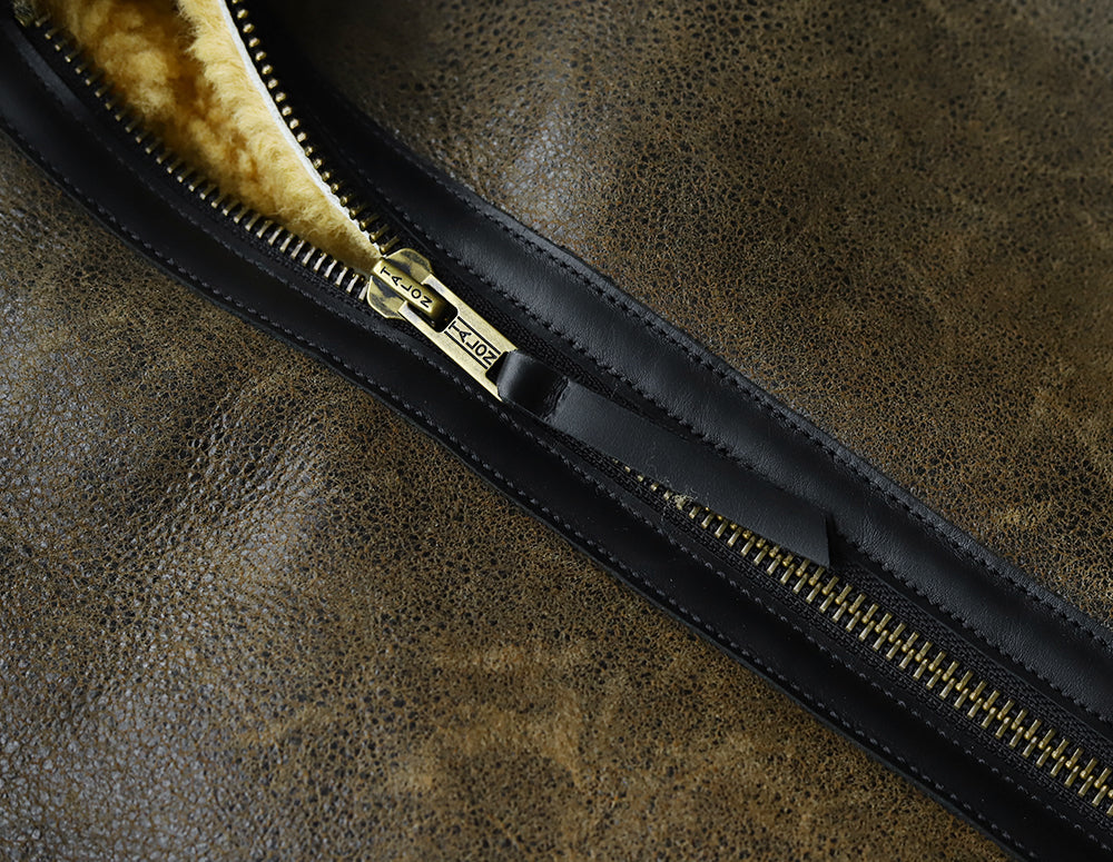 【SSY-3201/3202】Vintage B-3 Heavyweight Shearling Flight Jacket｜ヘビーアウターB3ムートンジャケット