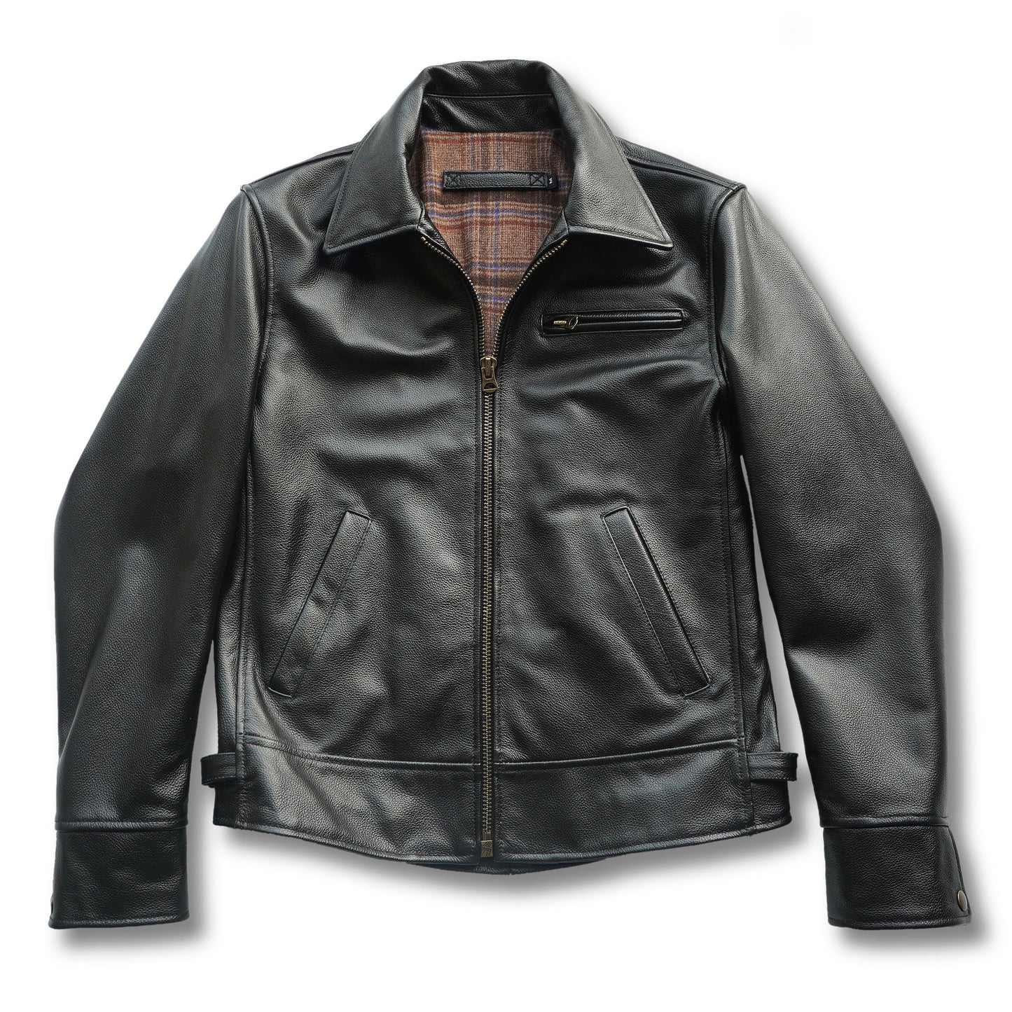 はじめての革ジャンに！本格ディテールを採用した本革レザージャケット 【Y1102】