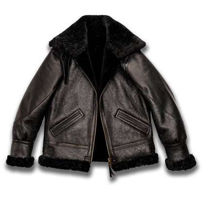 【SSY-1173】B-3 BOMBER JACKET｜ B-3ボンバージャケット (ムートン)