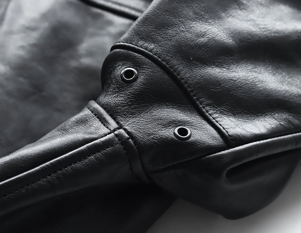 CAR COAT (HORSEHIDE)｜茶芯ホースハイド ヴィンテージカーコート