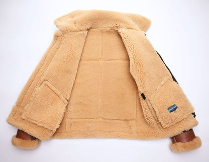 【SSY-906】B-3 Shearling Sheepskin Flight Jacket｜ B-3フライトジャケット シープ