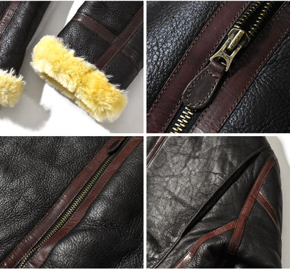 【SSY-711】 TYPE B-6 SHEARLING JACKET｜ムートンジャケット