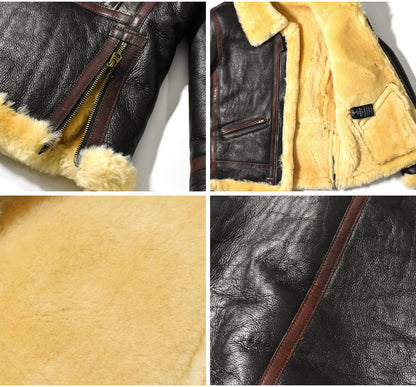 【SSY-711】 TYPE B-6 SHEARLING JACKET｜ムートンジャケット