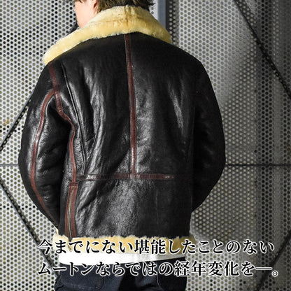 【SSY-711】 TYPE B-6 SHEARLING JACKET｜ムートンジャケット