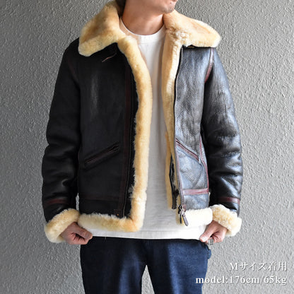 【SSY-711】 TYPE B-6 SHEARLING JACKET｜ムートンジャケット