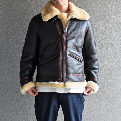 【SSY-711】 TYPE B-6 SHEARLING JACKET｜ムートンジャケット