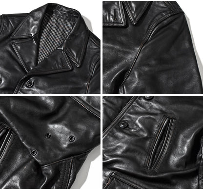【HHY-710】WESTERN TAILORED JACKET｜ウエスタンテーラードジャケット（茶芯ホース）