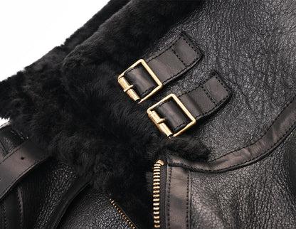 【SSY-1173】B-3 BOMBER JACKET｜ B-3ボンバージャケット (ムートン)