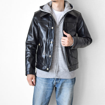 【HHY-2254】 2nd TYPE TRACKER JACKET (HORSE) / セカンドタイプ トラッカージャケット (馬革)