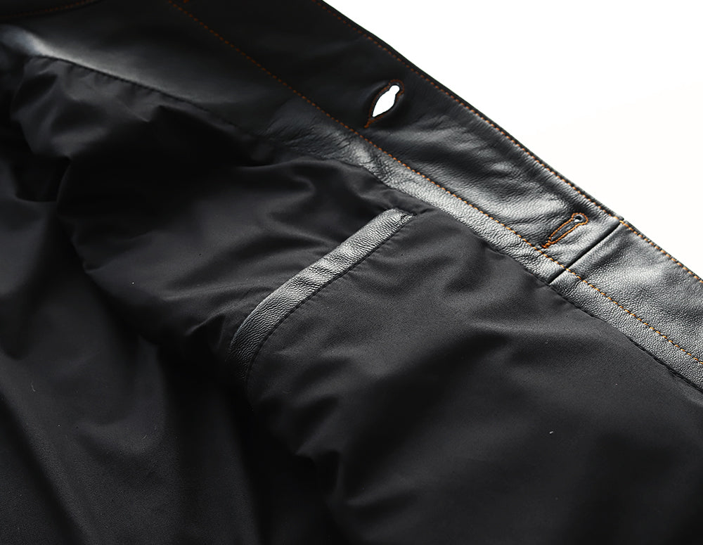 ［Y2724］ 3rd TYPE TRACKER JACKET (Goatskin) /  サードタイプ ゴートスキン トラッカージャケット (山羊革)