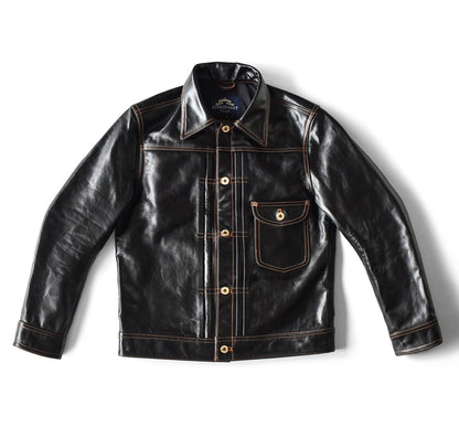 【HHY-2725】 TRACKER JACKET (HORSE) /  トラッカージャケット (馬革)