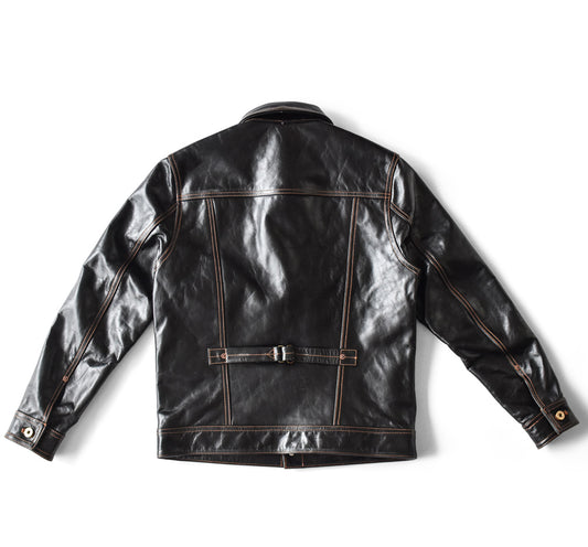 ［Y2725］ TRACKER JACKET (HORSE) /  トラッカージャケット (馬革)