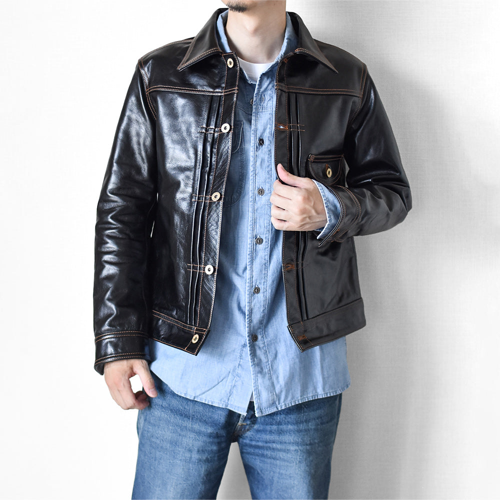 Y2725］ TRACKER JACKET (HORSE) / トラッカージャケット (馬革) – Liason