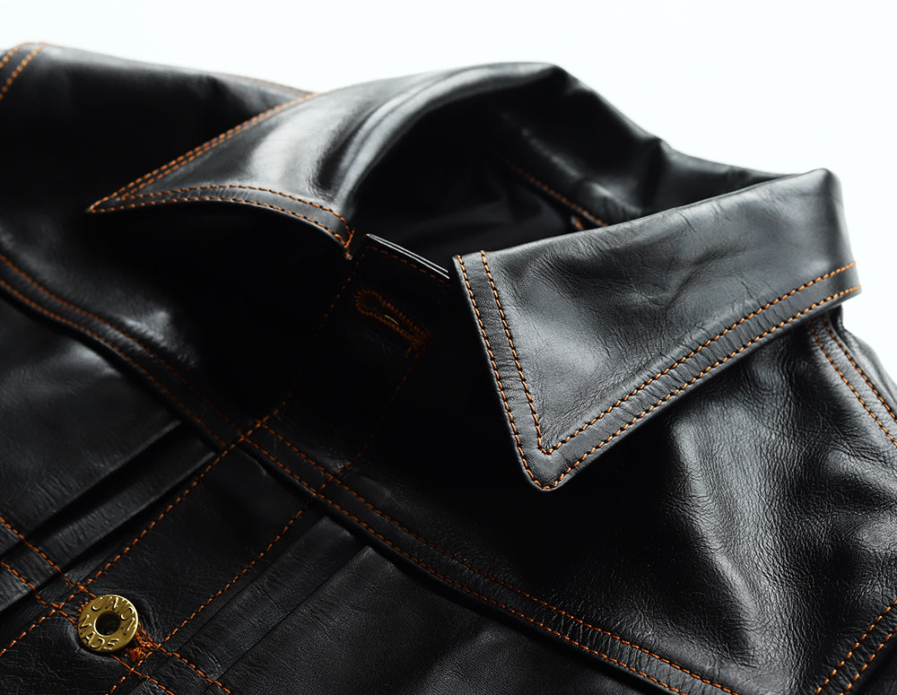 Y2725］ TRACKER JACKET (HORSE) / トラッカージャケット (馬革) – Liason