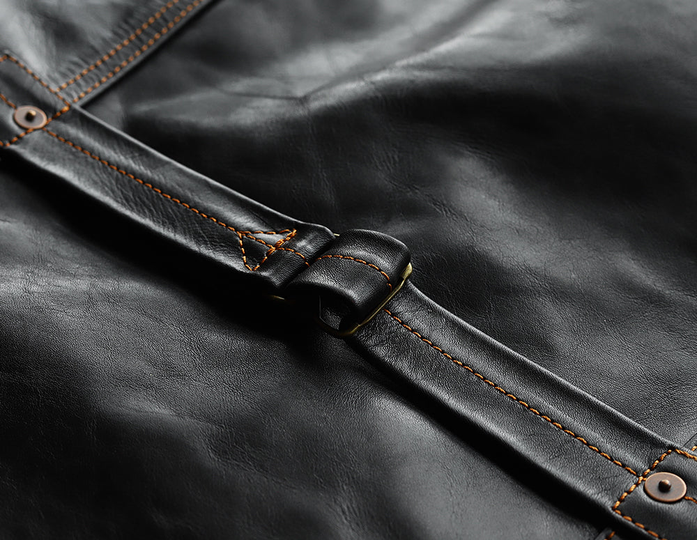 ［Y2725］ TRACKER JACKET (HORSE) /  トラッカージャケット (馬革)
