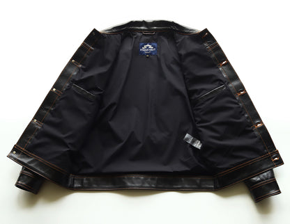 【HHY-2725】 TRACKER JACKET (HORSE) /  トラッカージャケット (馬革)