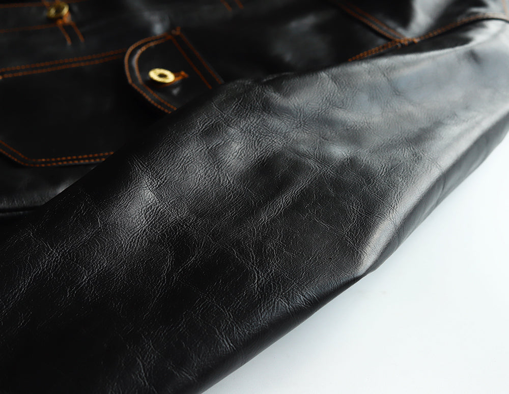 ［Y2725］ TRACKER JACKET (HORSE) /  トラッカージャケット (馬革)