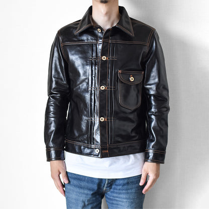 【HHY-2725】 TRACKER JACKET (HORSE) /  トラッカージャケット (馬革)