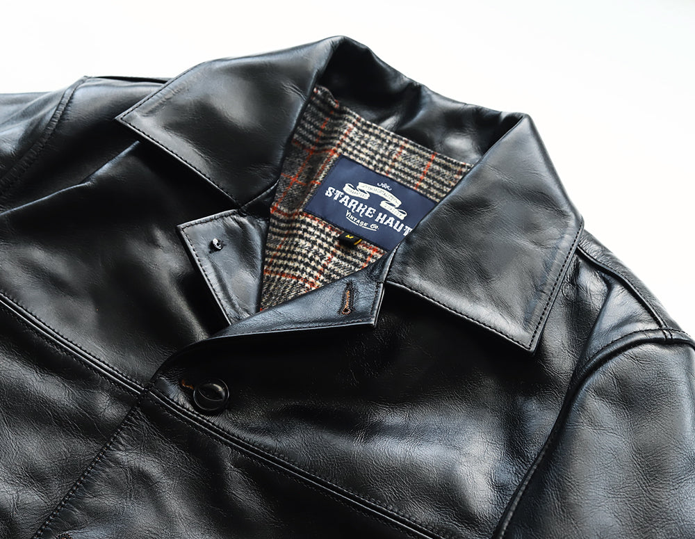 HORSE HIDE CAR COAT / ホースハイド カーコート ［Y272601］