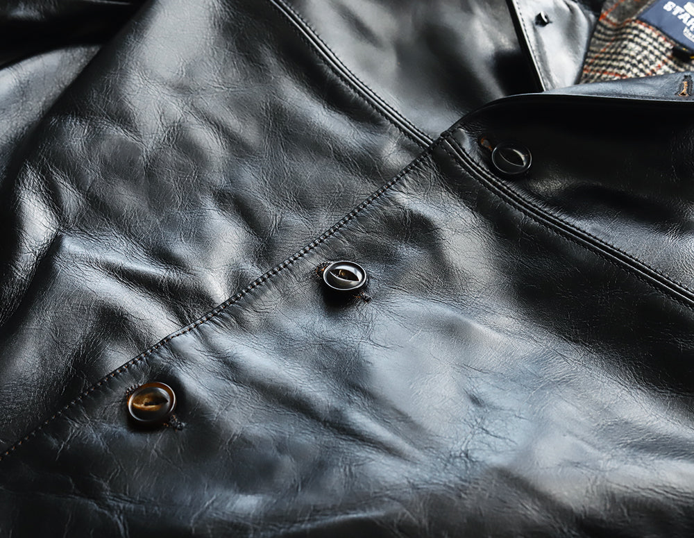 HORSE HIDE CAR COAT / ホースハイド カーコート ［Y272601］