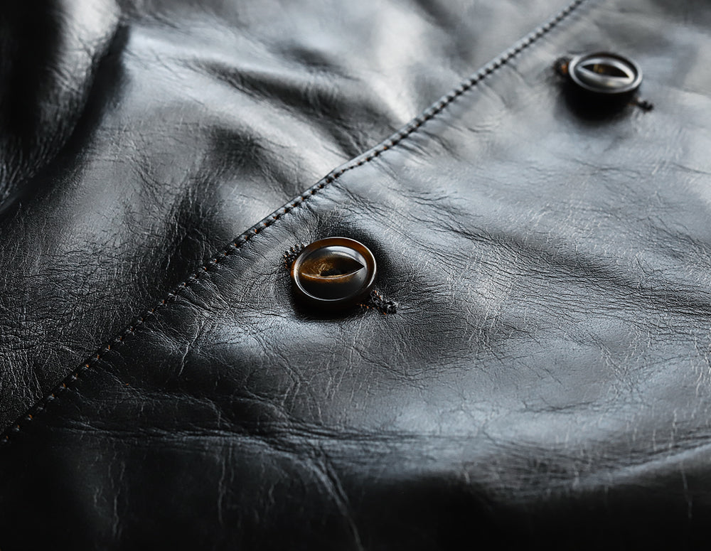 HORSE HIDE CAR COAT / ホースハイド カーコート ［Y272601］