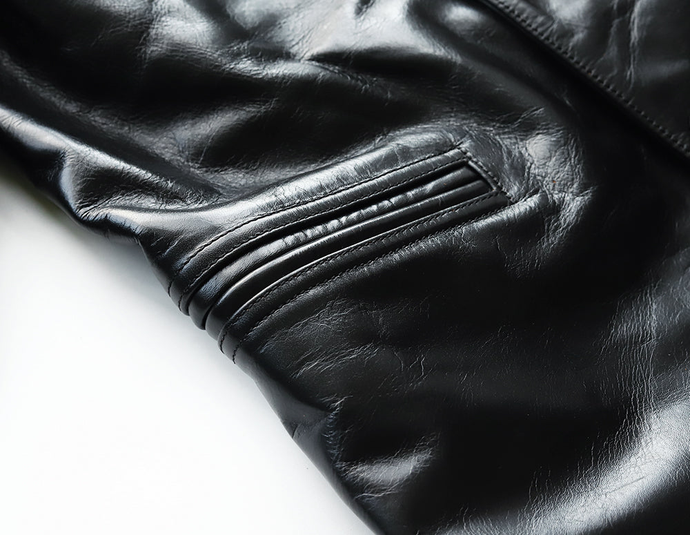 HORSE HIDE CAR COAT / ホースハイド カーコート ［Y272601］