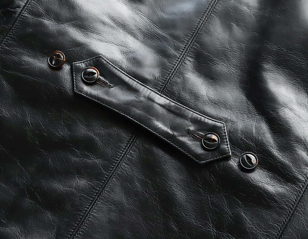 HORSE HIDE CAR COAT / ホースハイド カーコート ［Y272601］