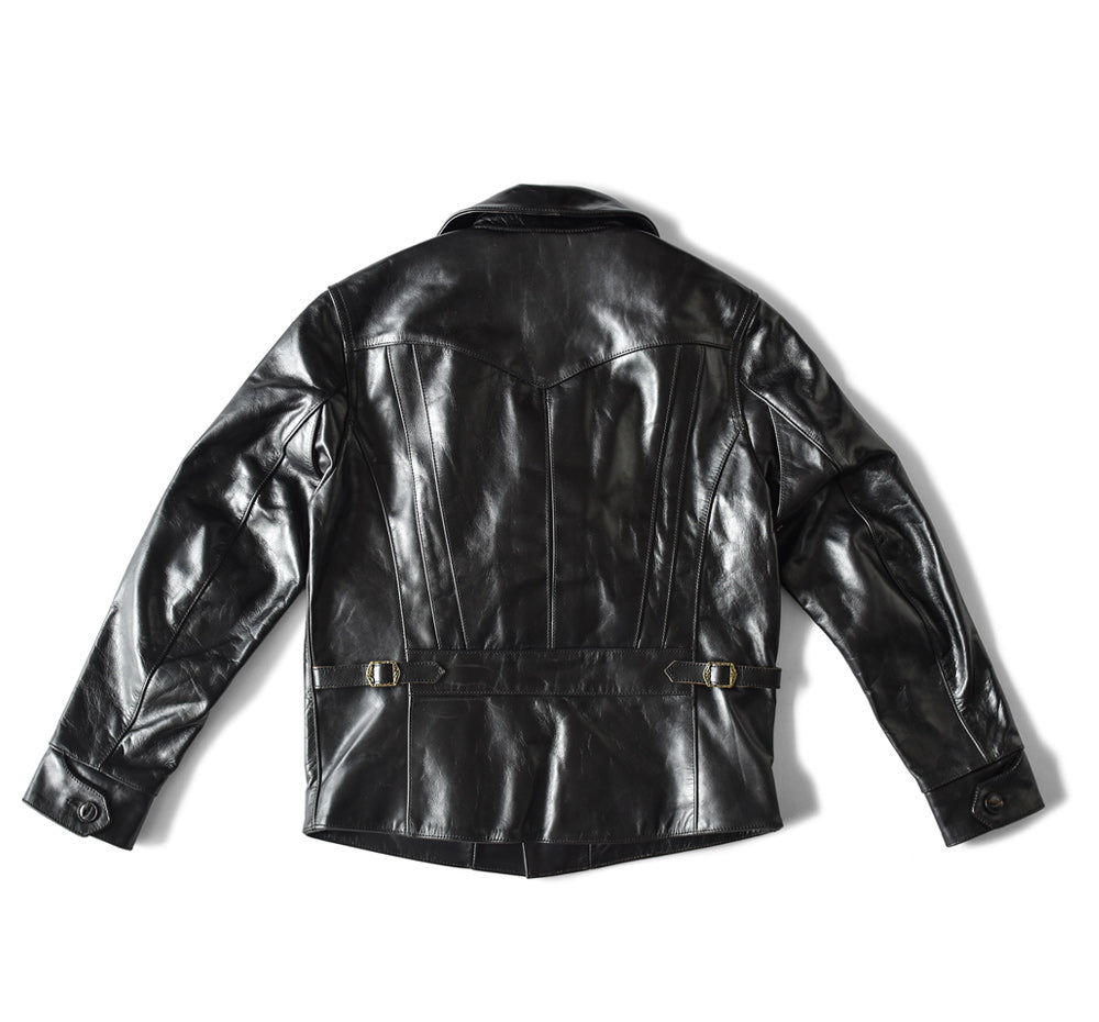 ［Y2727］ DOUBLE-BREASTED SPORTS JACKET (HORSE) / ダブルブレスト スポーツジャケット (馬革)