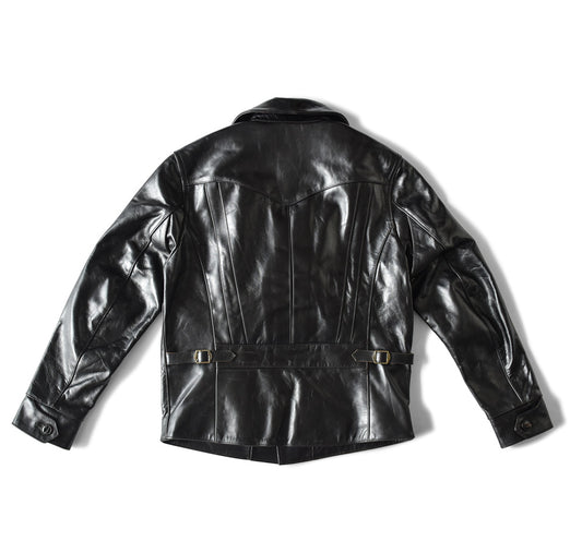 ［Y2727］ DOUBLE-BREASTED SPORTS JACKET (HORSE) / ダブルブレスト スポーツジャケット (馬革)