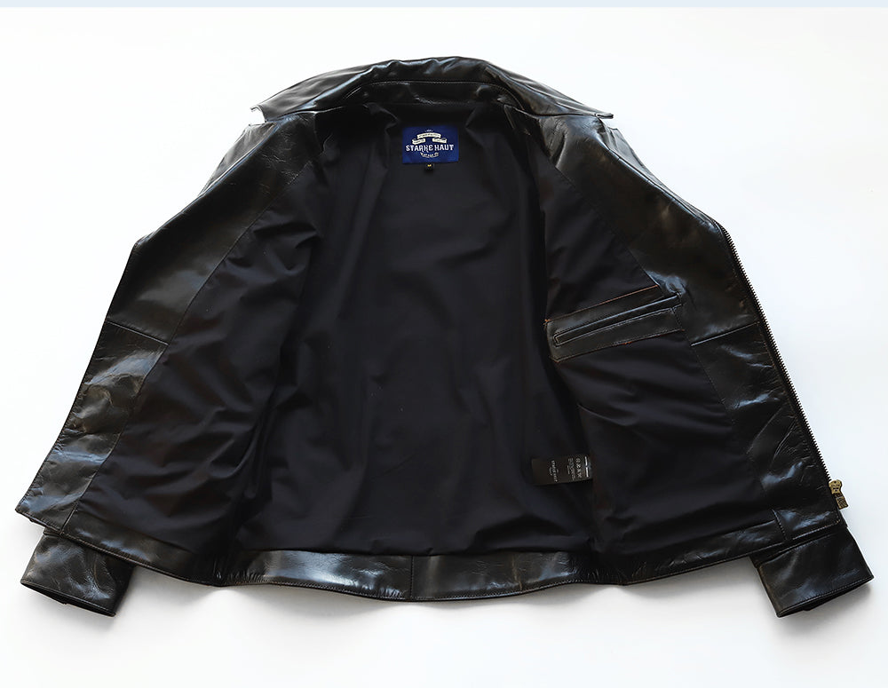 ［Y2727］ DOUBLE-BREASTED SPORTS JACKET (HORSE) / ダブルブレスト スポーツジャケット (馬革)