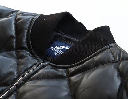 【SSY-3038】 MA-1 QUILTING DOWN JACKET (SHEEP) /  MA-1 キルティングダウンジャケット (羊革)