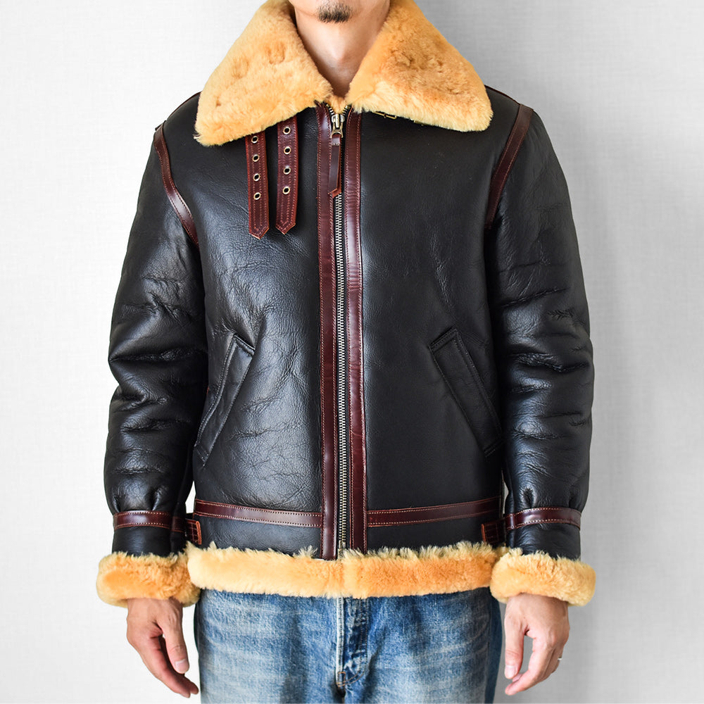 ［Y3094］ B-3 FLIGHT JACKET (SHEEP) /  B-3フライトジャケット (ムートン)