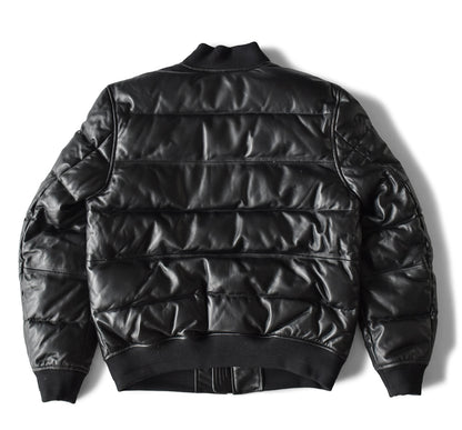 【SSY-3200】 MA-1 DOWN JACKET (SHEEP) /  MA-1 ダウンジャケット (羊革)