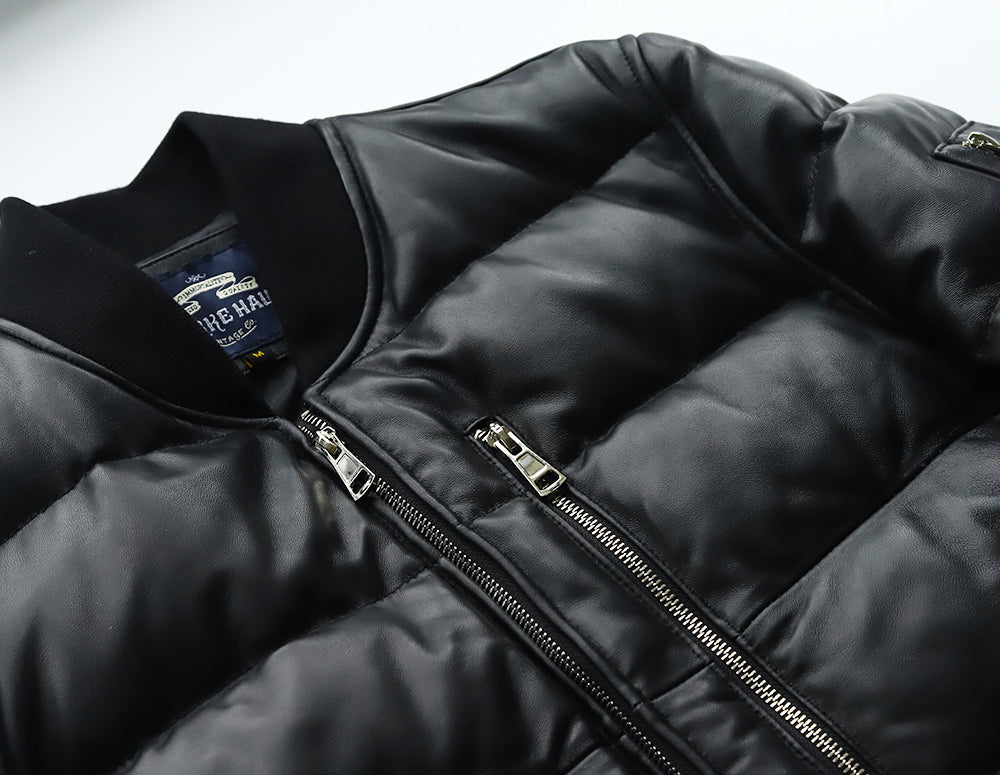 ［Y3200］ MA-1 DOWN JACKET (SHEEP) /  MA-1 ダウンジャケット (羊革)